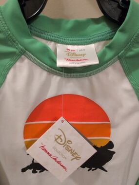NWT Disney X Hanna 3t  Anderrson Lion king Sunset Graphic Rashguard Top